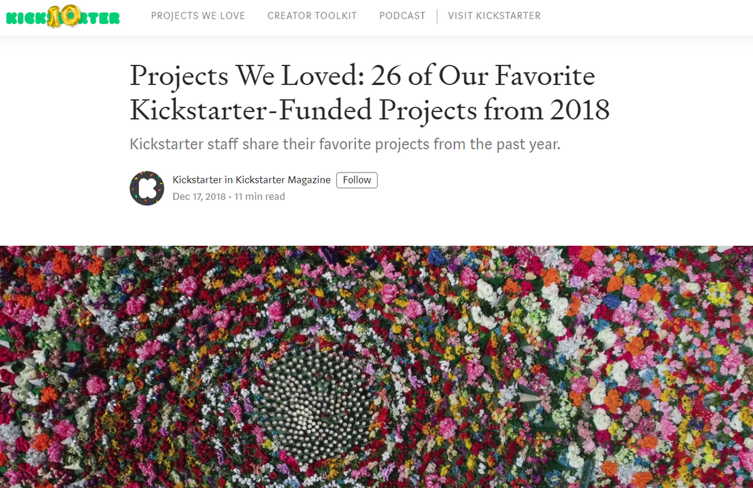 Kickstarter Projects of the Year 2018