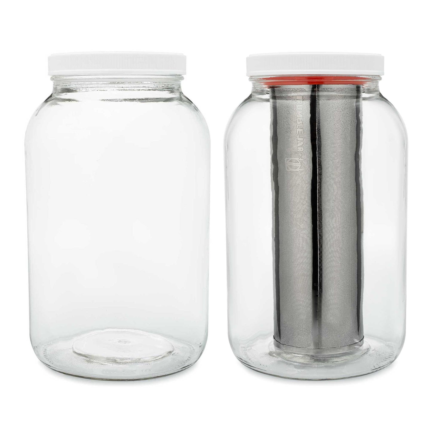 compatible one gallon glass brewing jar