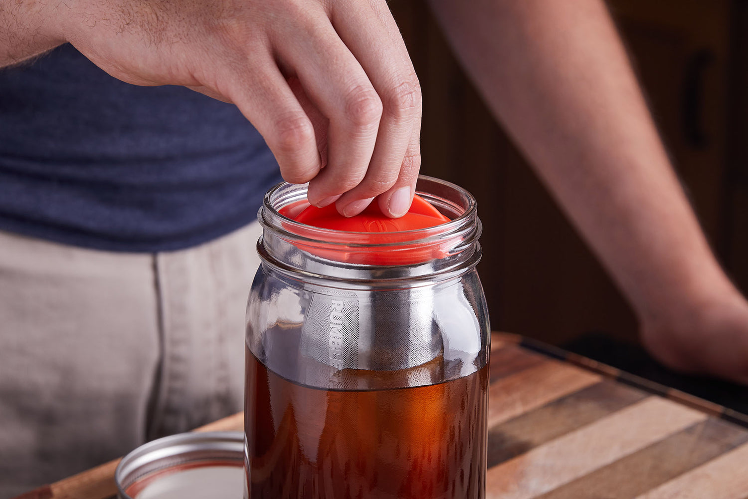 Rumble Jar for 32oz wide-mouth Mason jars