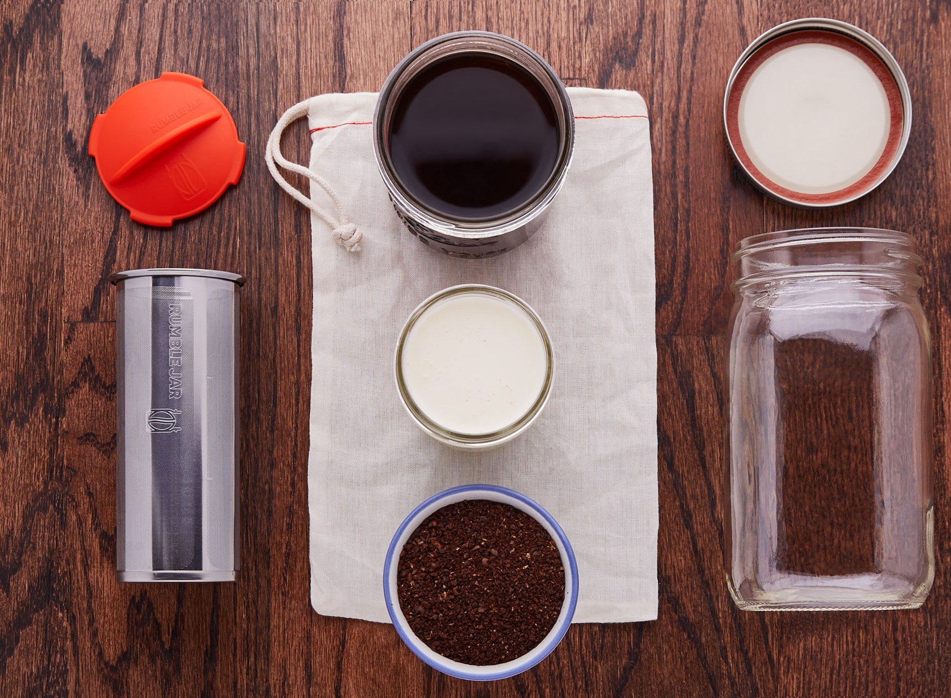 Rumble Jar is the best way to make cold brew coffee at home