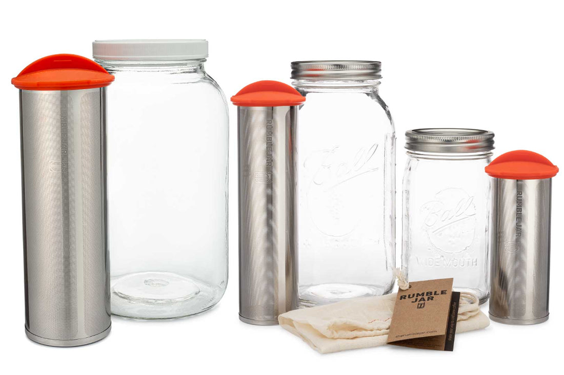Random Tumble Jar Rumble Jar | A Better Cold Brew Coffee Maker