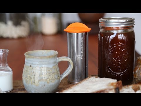  Rumble Jar - Next-Gen Cold Brew Coffee Maker for Mason Jars -  200 Micron Filter Is Ideal for Coarse Grounds & Stronger Coffee -  Standalone Filter (no Mason Jar included) 